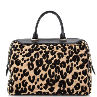 Louis Vuitton Speedy Handbag Limited Edition Stephen Sprouse Leopard Chenille