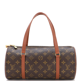 Louis Vuitton Papillon Handbag Monogram Canvas 30
