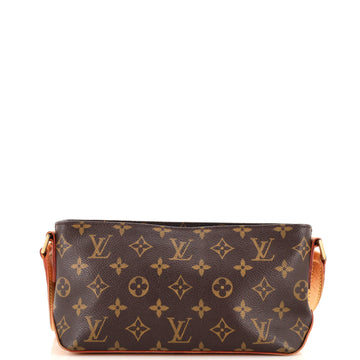 Louis Vuitton Trotteur Handbag Monogram Canvas