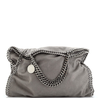 Stella McCartney Falabella Fold Over Bag Shaggy Deer