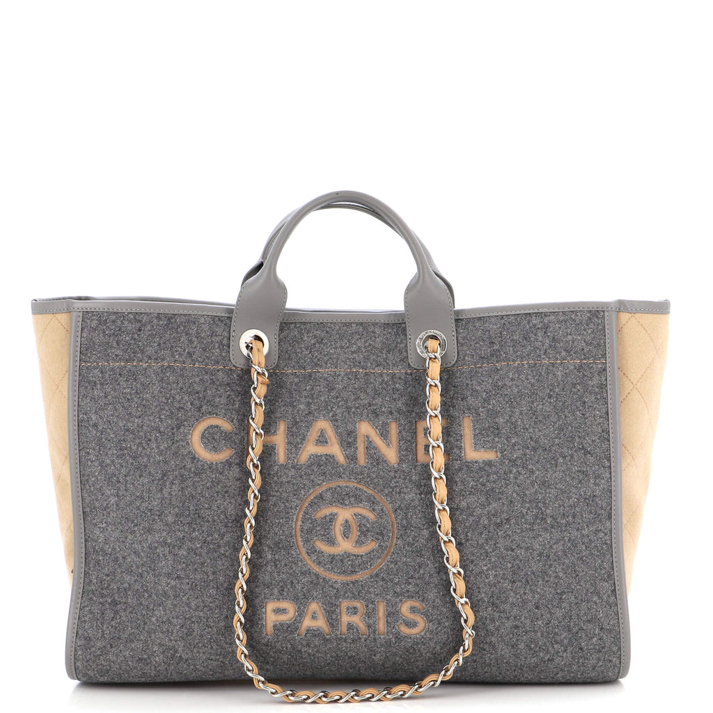 Chanel felt tote Clearance