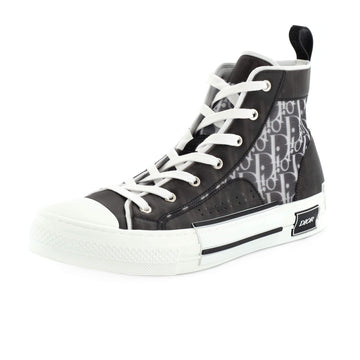 Christian Dior Men's B23 High-Top Sneakers Oblique Coated Canvas and PVC