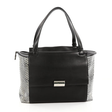 Salvatore Ferragamo Bitter Flap Tote Leather with 2207501