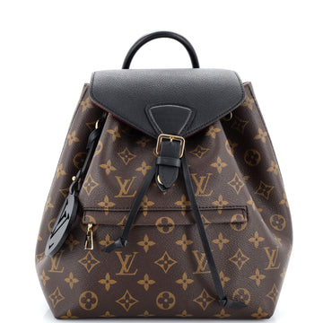 Louis Vuitton Montsouris NM Backpack Monogram Canvas with Leather PM