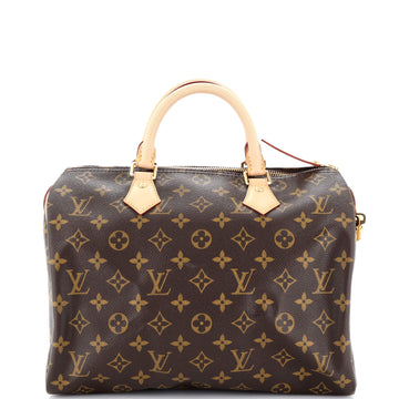 Louis Vuitton Speedy Handbag Monogram Canvas 30
