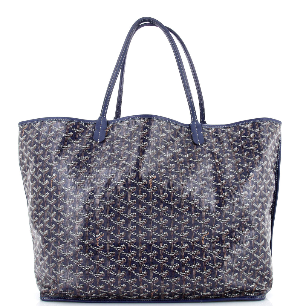 Goyard Anjou GM Blue Reversible Tote With Pouch - LVLENKA Luxury