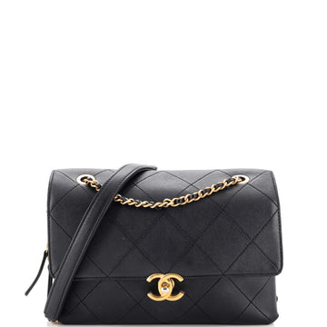 Chanel Sleek and Chic Flap Bag Quilted Lambskin Small
