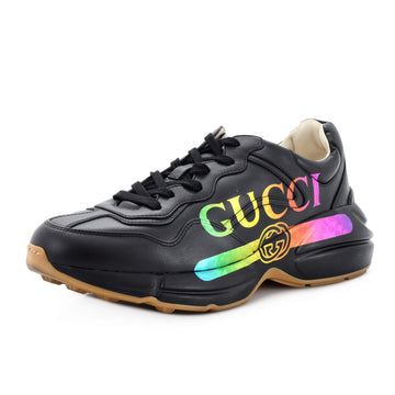 Gucci Rhyton Sneakers Printed Leather