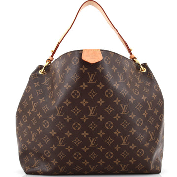 Louis Vuitton Graceful Handbag Monogram Canvas MM