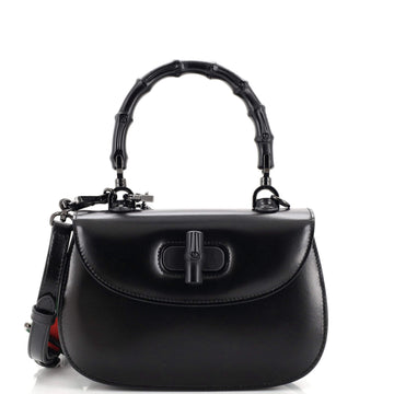 Gucci Bamboo 1947 Top Handle Bag Leather Small