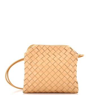 Bottega Veneta Loop Crossbody Bag Intrecciato Nappa Small