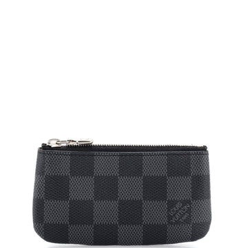 Louis Vuitton Key Pouch Damier Graphite