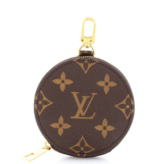 Louis Vuitton Multi Pochette Accessoires Round Coin Purse Monogram Canvas