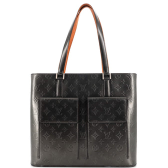 Louis Vuitton Mat Wilwood Handbag Monogram Vernis