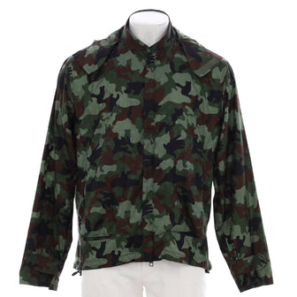 Louis Vuitton Men's Windbreaker Camouflage Monogram Polyamide