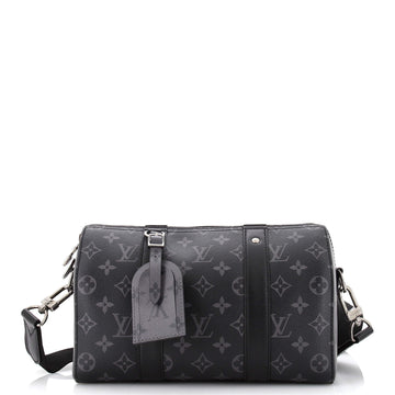 Louis Vuitton City Keepall Bag Monogram Eclipse Canvas