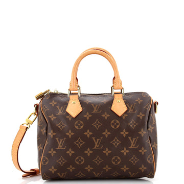 Louis Vuitton Speedy Bandouliere Bag Monogram Canvas 25