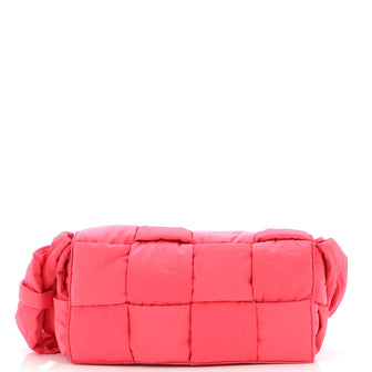 Bottega Veneta Padded Tech Cassette Crossbody Bag Intrecciato Nylon