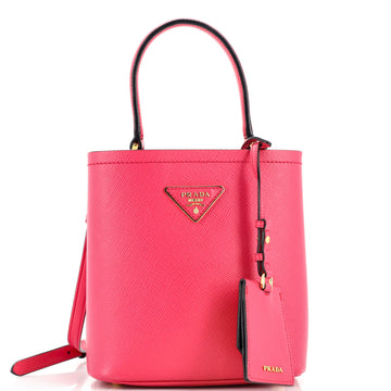 Prada Panier Bucket Bag Saffiano Leather Small