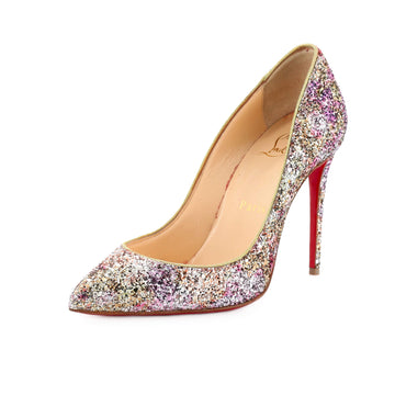 Christian Louboutin Women's Kate Pumps Glitter 100