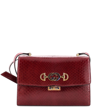 Gucci Zumi Shoulder Bag Python Small