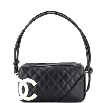 Chanel Cambon Pochette Quilted Leather