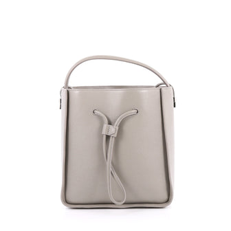 3.1 Phillip Lim Soleil Bucket Bag Leather Small Gray 2210502