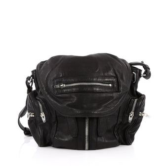 Alexander Wang Marti Backpack Leather Mini Black 2210503