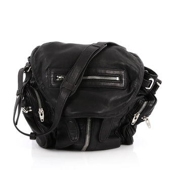 Alexander Wang Marti Backpack Leather Mini Black 2210504
