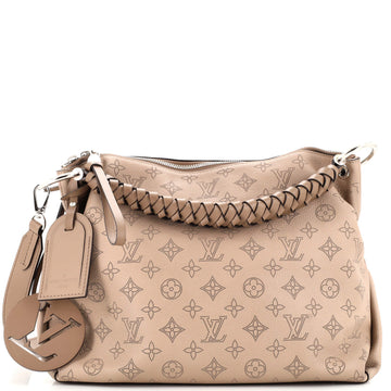 Louis Vuitton Braided Handle Beaubourg Hobo Mahina Leather MM