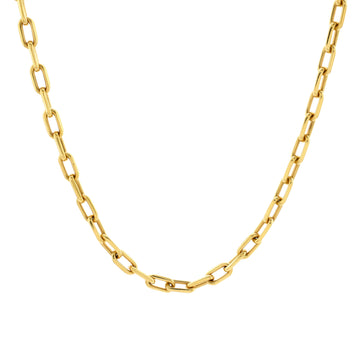 Cartier Santos de Cartier Chain Necklace 18K Yellow Gold
