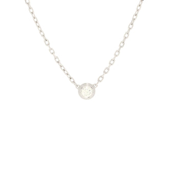 Cartier Cartier D'Amour Pendant Necklace 18K White Gold with Diamond Small