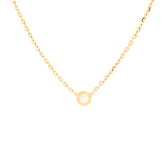 Cartier Cartier D'Amour Pendant Necklace 18K Yellow Gold and Diamond XS