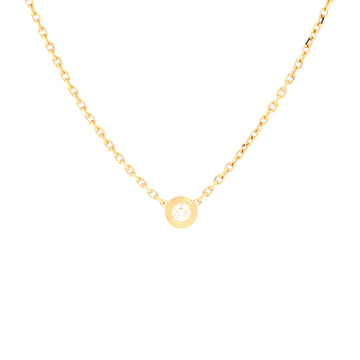 Cartier Cartier D'Amour Pendant Necklace 18K Yellow Gold and Diamond XS