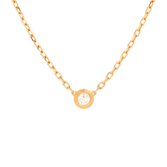 Cartier Cartier D'Amour Pendant Necklace 18K Yellow Gold and Diamond Small