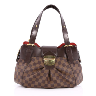 Louis Vuitton Sistina Handbag Damier PM Brown 2210603