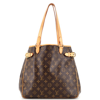 Louis Vuitton Batignolles Handbag Monogram Canvas Vertical