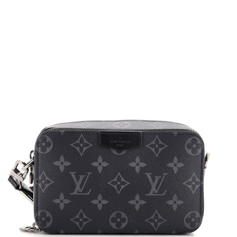 Louis Vuitton Alpha Wearable Wallet Monogram Eclipse Canvas