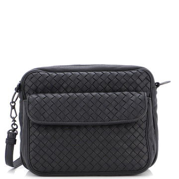 Bottega Veneta Front Pocket Messenger Bag Intrecciato Nappa Medium