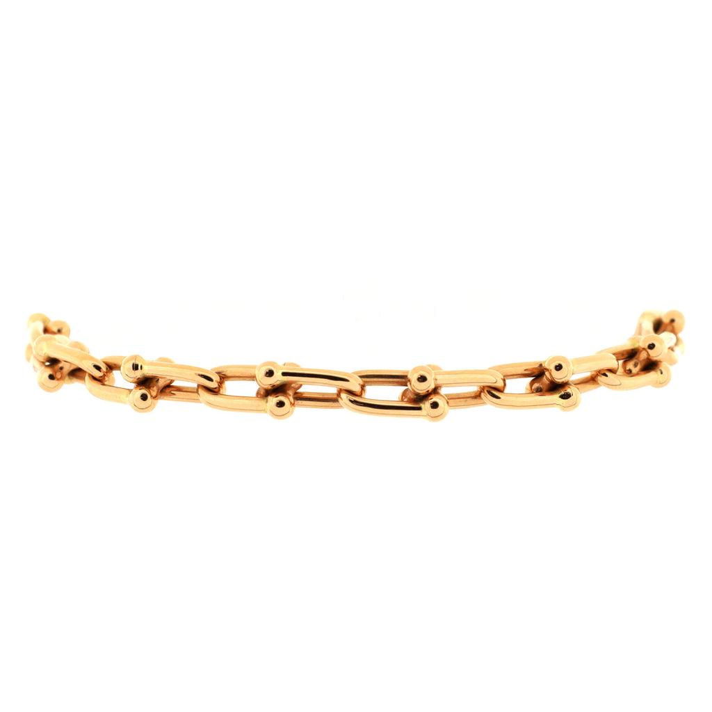 Tiffany HardWear Link Bracelet 18K Rose Gold Small 221070