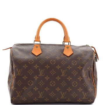Louis Vuitton Speedy Handbag Monogram Canvas 30