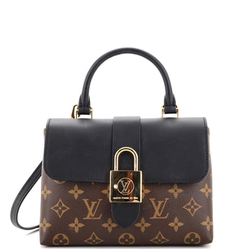 Louis Vuitton Locky Handbag Monogram Canvas with Leather BB