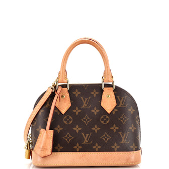 Louis Vuitton Alma Handbag Monogram Canvas BB