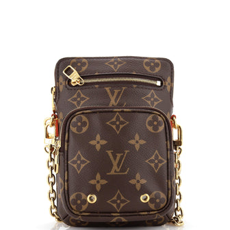 Louis Vuitton Utility Phone Sleeve Bag Monogram Canvas