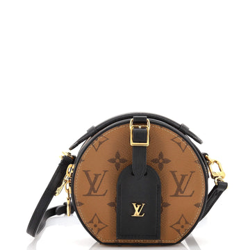 Louis Vuitton Mini Boite Chapeau Bag Reverse Monogram Canvas