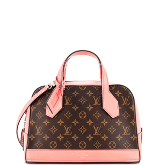 Louis Vuitton Dora Handbag Monogram Canvas and Calfskin PM