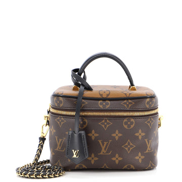 Louis Vuitton Vanity Handbag Reverse Monogram Canvas PM
