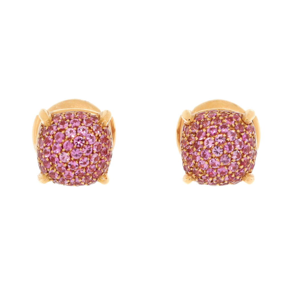 Tiffany Paloma Picasso Sugar Stacks Stud Earrings 18K Rose