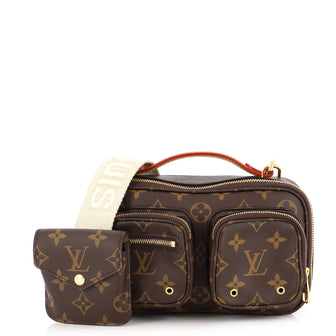 Louis Vuitton Utility Crossbody Bag Monogram Canvas Brown 2211732