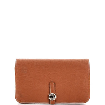 Hermes Dogon Duo Combined Leather Wallet